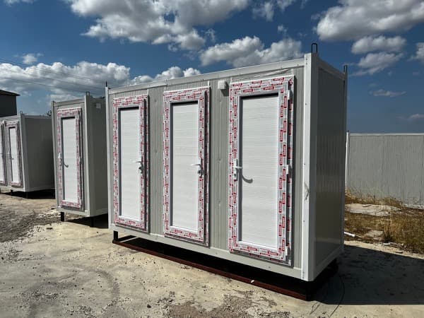Bakımı kolay WC kabini